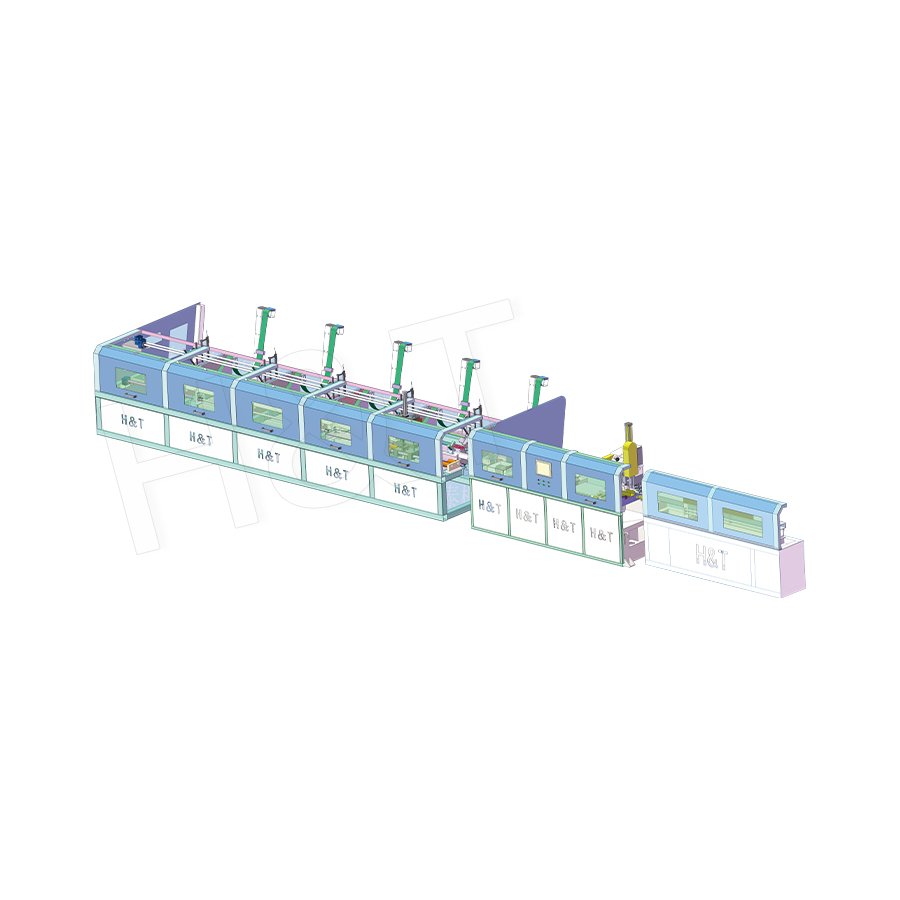 Rundsavsskæreautomatiseringslinje